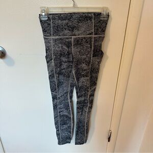 Gray Patterned Lululemon Legging